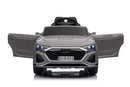 Macchina Elettrica per Bambini Licenza Ufficiale Audi SQ8 12V 4,5Ah Grigio       