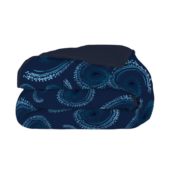 prezzo Wintersteppdecke bedruckt in Mikrofaser 300gr Double Face Vortex Verschiedene Größen