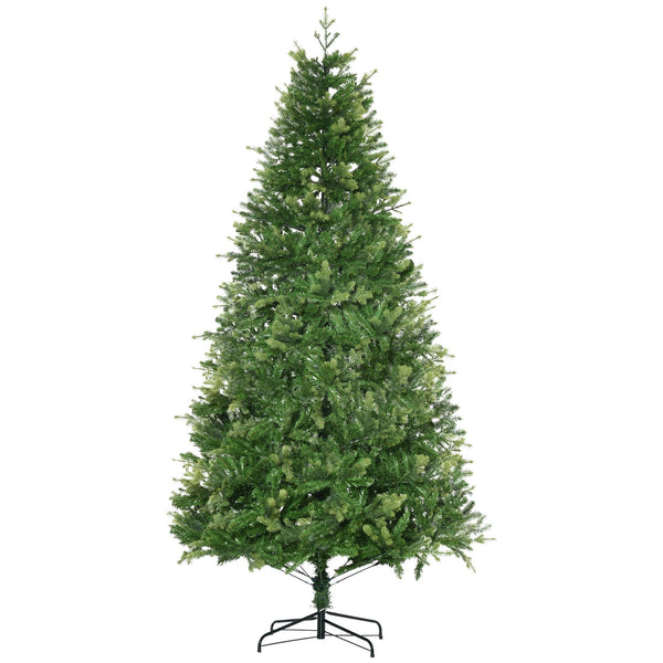 Künstlicher Weihnachtsbaum H228 cm 2056 Geschmückte Zweige mit grünem Metallsockel online