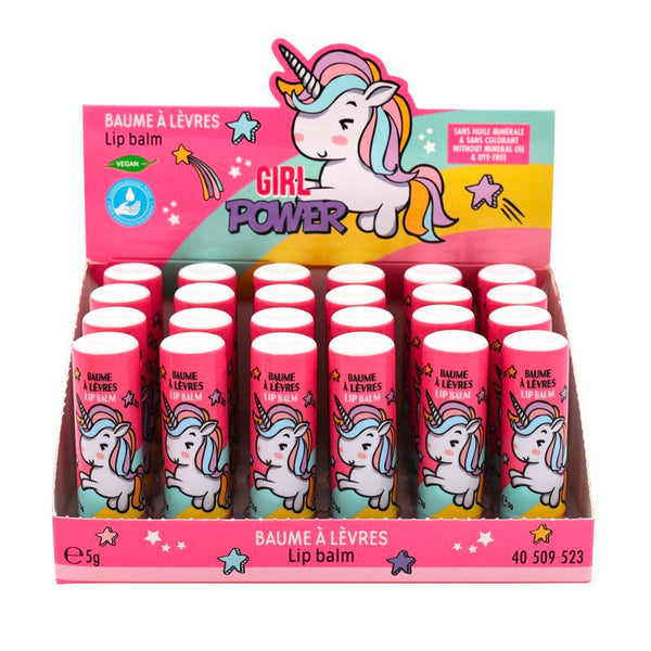 Set 24 Burro Cacao Unicorno per Bambini da 5 gr Gusto Fragola acquista