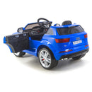 Macchina Elettrica per Bambini 12V con Licenza Audi Q7 Blu