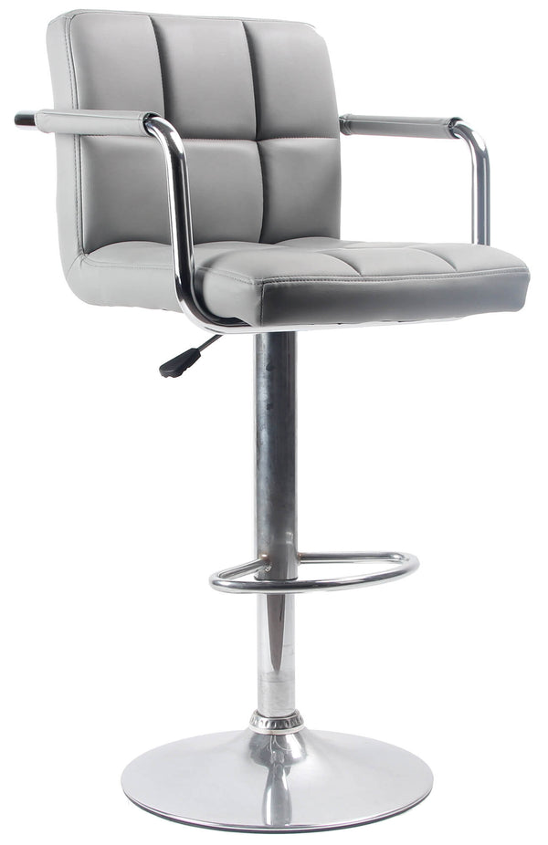 prezzo Hocker mit Gasdruckfeder und Drehsitz aus Kunstleder Motti Charlotte Grey