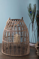 Lanterna in Rattan Intrecciato H H 32 cm