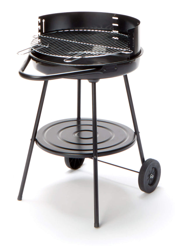 Holzkohlegrill Holzkohle 68x50,8x81 cm in Black Steel online