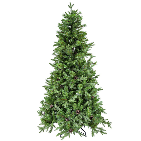 Künstlicher Weihnachtsbaum mit Tannenzapfen Adami Sinai Green Verschiedene Größen sconto