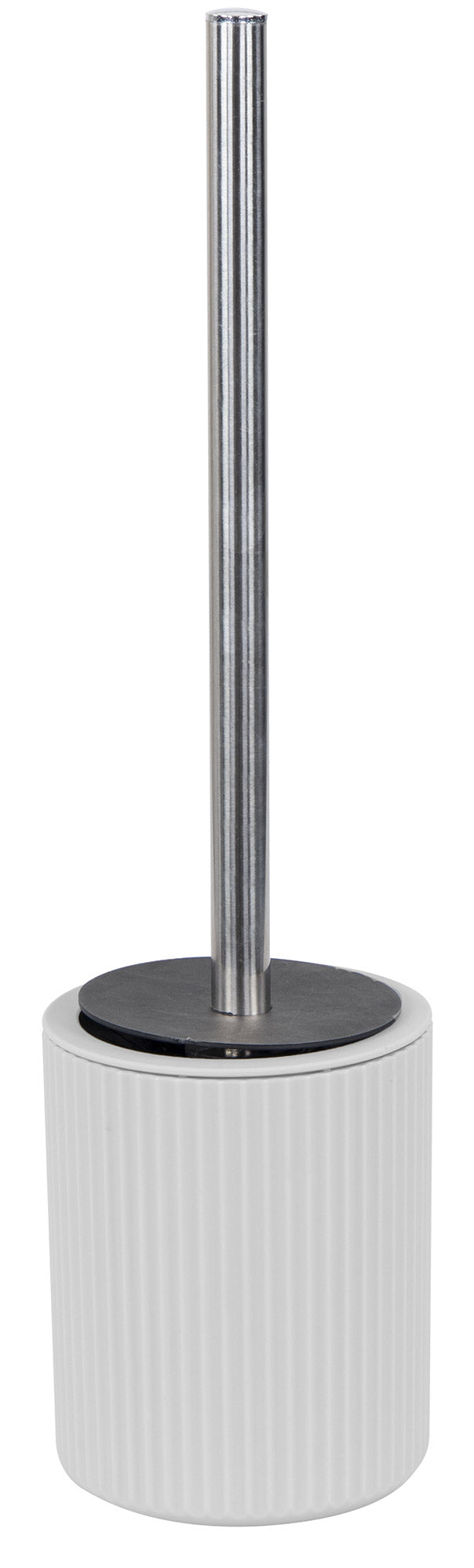 Porta Scopino 10,4x10,9x39,8 cm in Abs Bianco