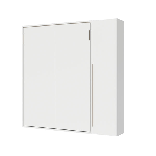 acquista Letto Matrimoniale A Scomparsa 160 Versia Con Armadio 1 Anta Dx Bianco