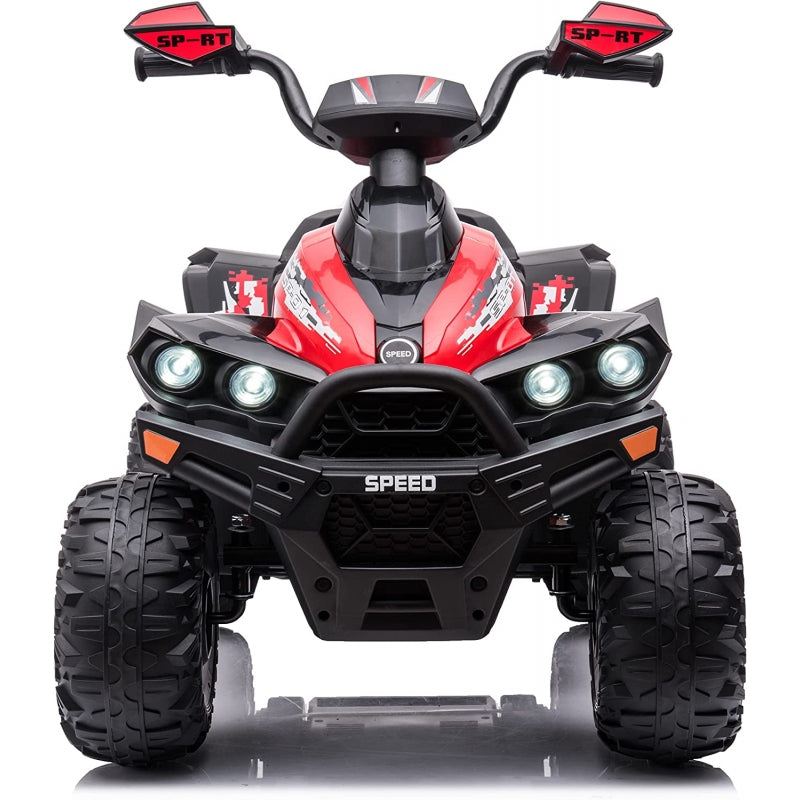 Quad Elettrico per Bambini 12V ATV Speed Rosso