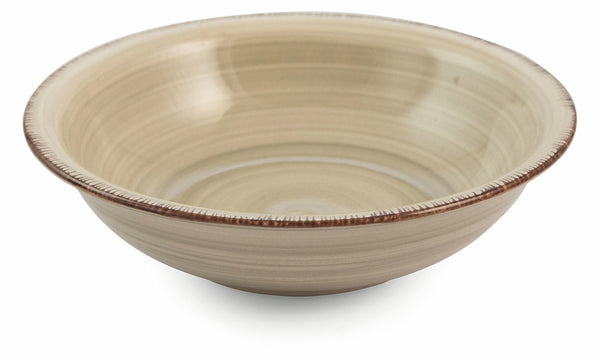 prezzo Set 6 tiefe Teller aus Steinzeug Ø21,5x5,5 cm Villa d'Este Home Tivoli New Baita Grigi