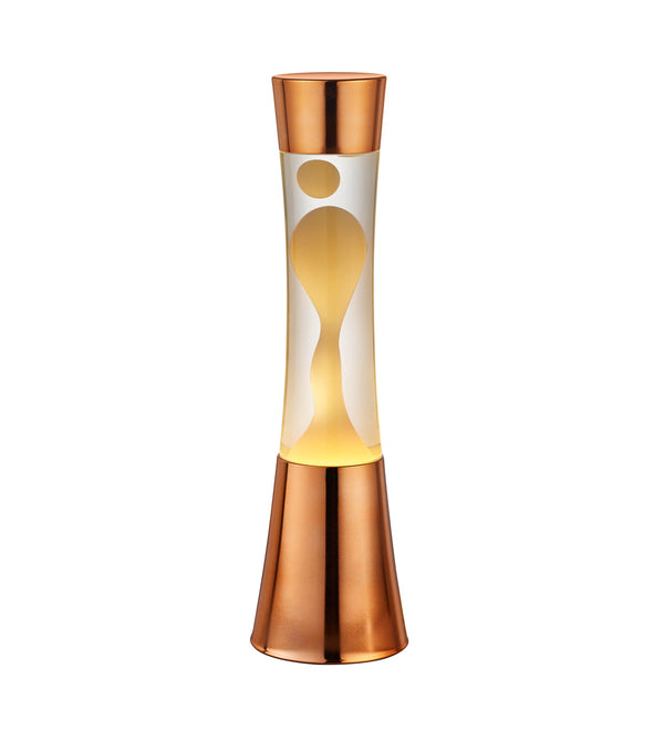 acquista Indoor-Lavalampe H 40 aus mattem kupferfarbenem Metall