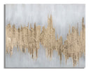 Dipinto su Tela Oroage 100x2,8x80 cm in Legno di Pino e Canvas Multicolor