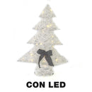 Albero plastica con Led bianco cm 38x10xh51