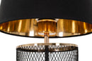 Lampada da Tavolo Chaine Tower Ø 25x44 cm in Ferro 