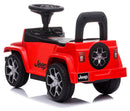 Macchina Cavalcabile per Bambini con Licenza Jeep Rubicon Rossa
