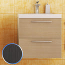 Mobile da Bagno Sospeso in Legno Rovere Spazzolato 53cm Fosterberg Porto 6