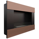 Camino a Bioetanolo da Parete 90x65,2 cm Flig Boston Bronzo