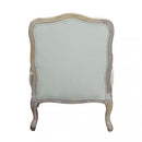 Poltrona Christy in Tessuto 64x72x92 h cm in Legno Beige