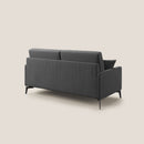 Divano 3 Posti 180x94x90 cm in Tessuto Grigio