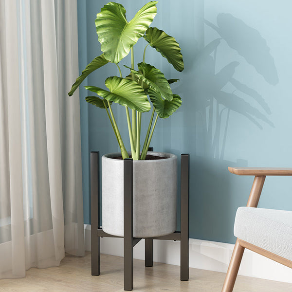 Portapiante Allungabile 26/40x42 cm in Metallo Nero prezzo