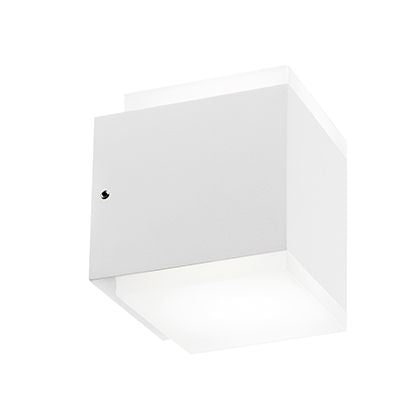 sconto Sovil weiße LED-Außenwandleuchte 6W+6W 3000K