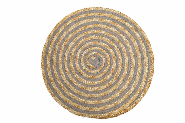 Set mit 6 Raffia-Tischsets Villa d'Este Home Tivoli Spiral acquista