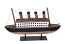 Modellino Barca Motore 55x13 H 32 cm 