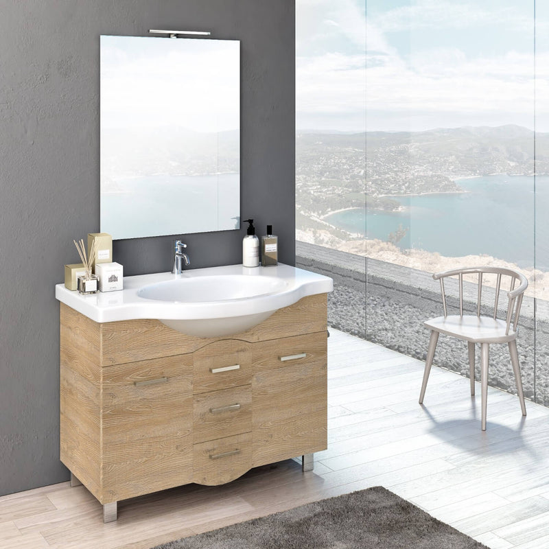 Mobile Bagno 85cm TFT Venus Rovere Miele