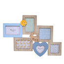 Portafoto muro birdie multiplo 6p cm 45,5xh33