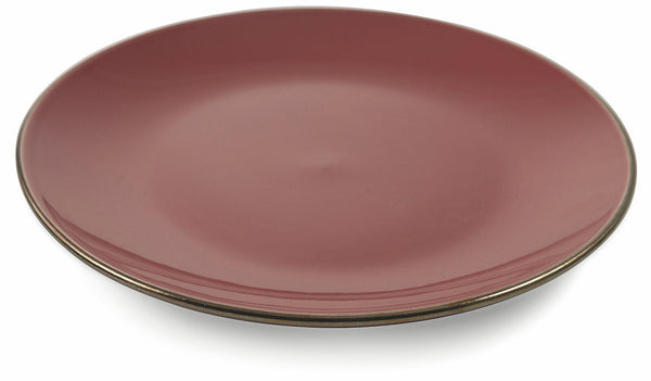 sconto Set 6 Speiseteller aus Steingut Ø26,5x2,5 cm Villa d'Este Home Tivoli Royal Passion Antikrosa