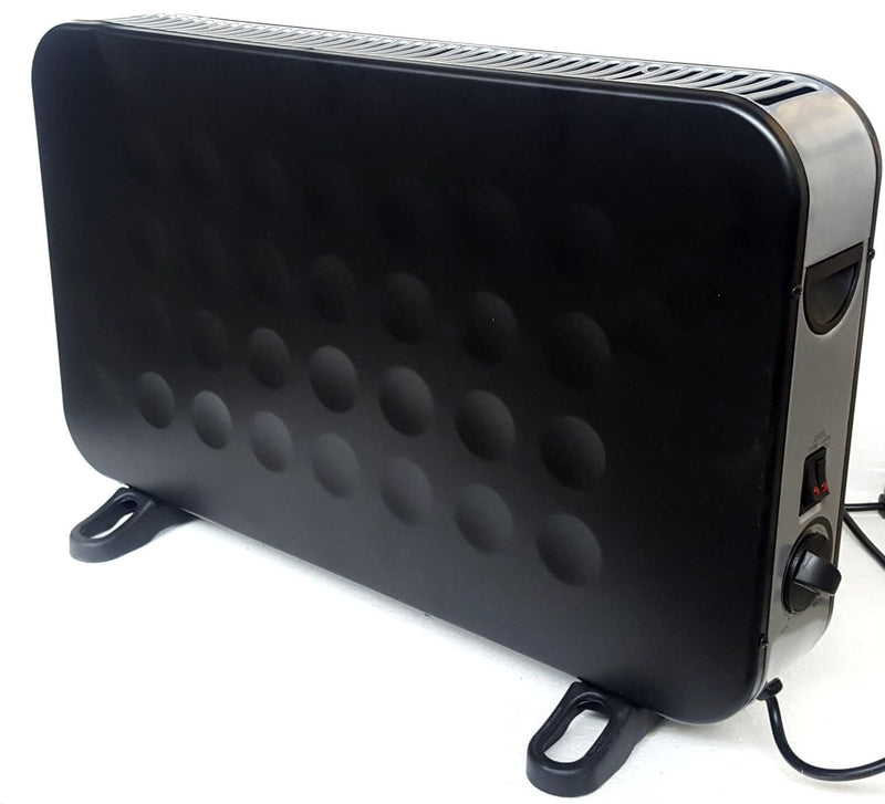 Termoconvettore Elettrico da Pavimento 2000W Vannini Virgo Nero