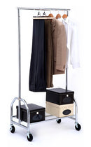 Stender in Metallo Cromato con Portaoggetti Portata 70Kg Tosini AC9003-CR