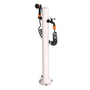 Fontana da Giardino in Alluminio Tubo 7,5 m e Pistola a Spruzzo con 8 Getti Sined Alu Bianco 