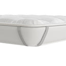 Topper Trapuntato 300 gr/mq con Elastici Fancy Bianco Varie Misure
