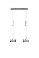 Faretto da Interno a led in Alluminio Nickel Opaco