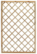 Set 2 Pannelli Grigliati per Rampicanti 40x180 cm in Legno Impregnato