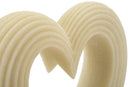 Decorazione Lovvy Quarzy 21x6x19 cm in Resina Bianco      