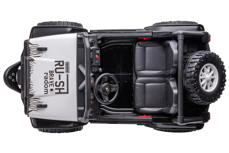 Macchina Elettrica per Bambini 24V 2 Posti Desert Bianco