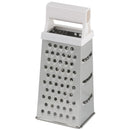 Grattugia Multifunzione da Cucina 3 Modalità di Taglio 8,5x10,5x24,5 cm in Acciaio Inox       