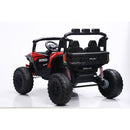 Macchina Elettrica per Bambini Buggy Safari 2 Motori da 35W con Telecomando Luci e Suoni Rosso  
