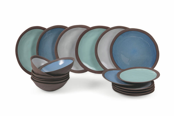 Tafelservice 18 Teile Villa d'Este Home Tivoli Mittelmeer online