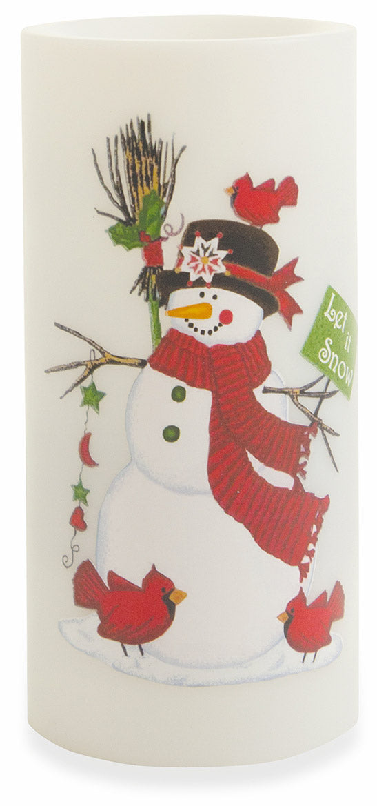 Proiettore Laser a Batteria Led Neve Luci Natalizie da Interno Soriani Candela