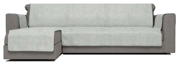 acquista Polyester-Sofabezug mit grauer linker Halbinsel, verschiedene Größen