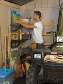 Casetta da Giardino con Mensole 256,5x331,5x243 cm Keter Factor 8x11 in Polipropilene Rinforzato Beige      