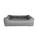 Cuccia per Cani e Gatti Doubleface in Poliestere Love Grigio Chiaro Varie Misure