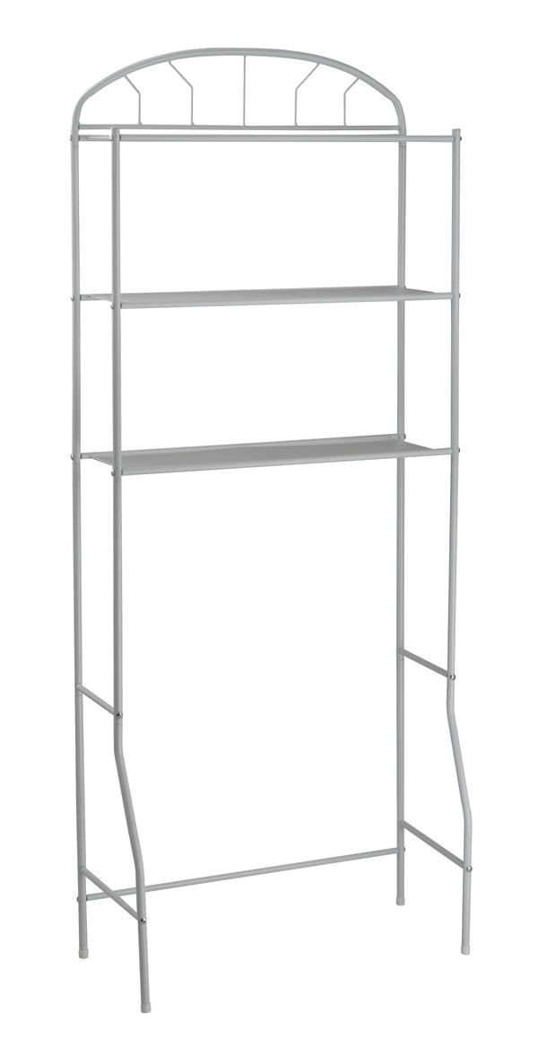 online Scaffale Sopra Lavatrice Salvaspazio 69x32x170 cm in Metallo Bianco