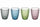 Set mit 4 Wassergläsern aus Glas 240 ml Villa d'Este Home Tivoli Diamond