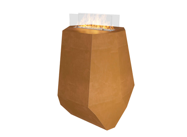 online Bioethanol Bodenkamin 112x81 cm Incorten Big Brown