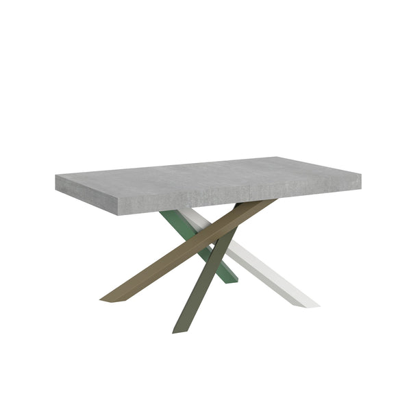 acquista Tavolo Allungabile 160-420x90x77 cm Volantis Cemento
