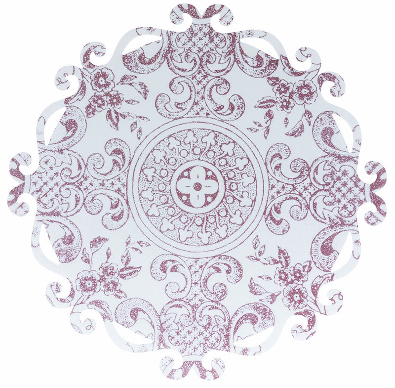 Set 6 Tovagliette Ø44x0,2 cm in Plastica Villa d'Este Home Tivoli Cala Lisboa