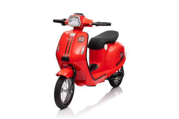 sconto Moto Elettrica per Bambini Moto Deluxe 24V Rosso